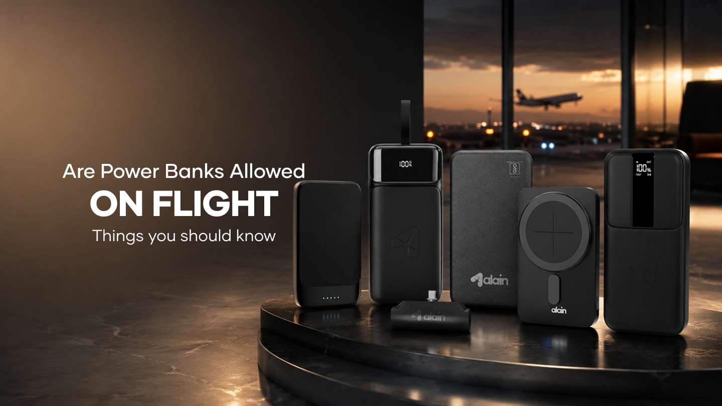 Can You Carry a Power Bank on Flights? Rules for India & International Travel (2026)  | Alain Store