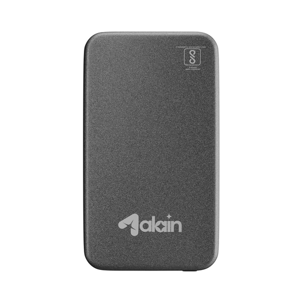 alain LuxSlim 5000mAh Magnetic Wireless Power Bank – MagSafe Compatible, 8mm Slim & Lightweight, 20W PD Type-C, LED Indicator