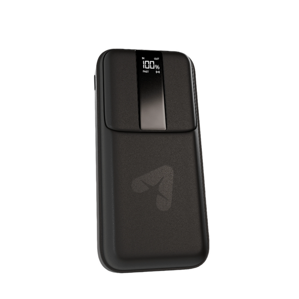 alain FlexiCharge Pro 20000mAh Power Bank with Built-in Cables