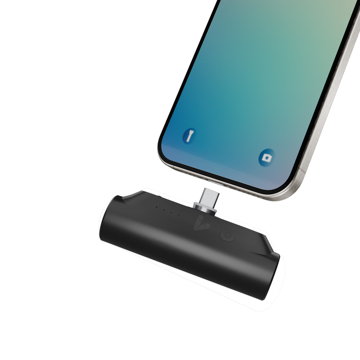 alain Pocket Charge 5000mAh Magnetic Power Bank with LED Light